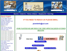 Tablet Screenshot of lockeplumbing.com